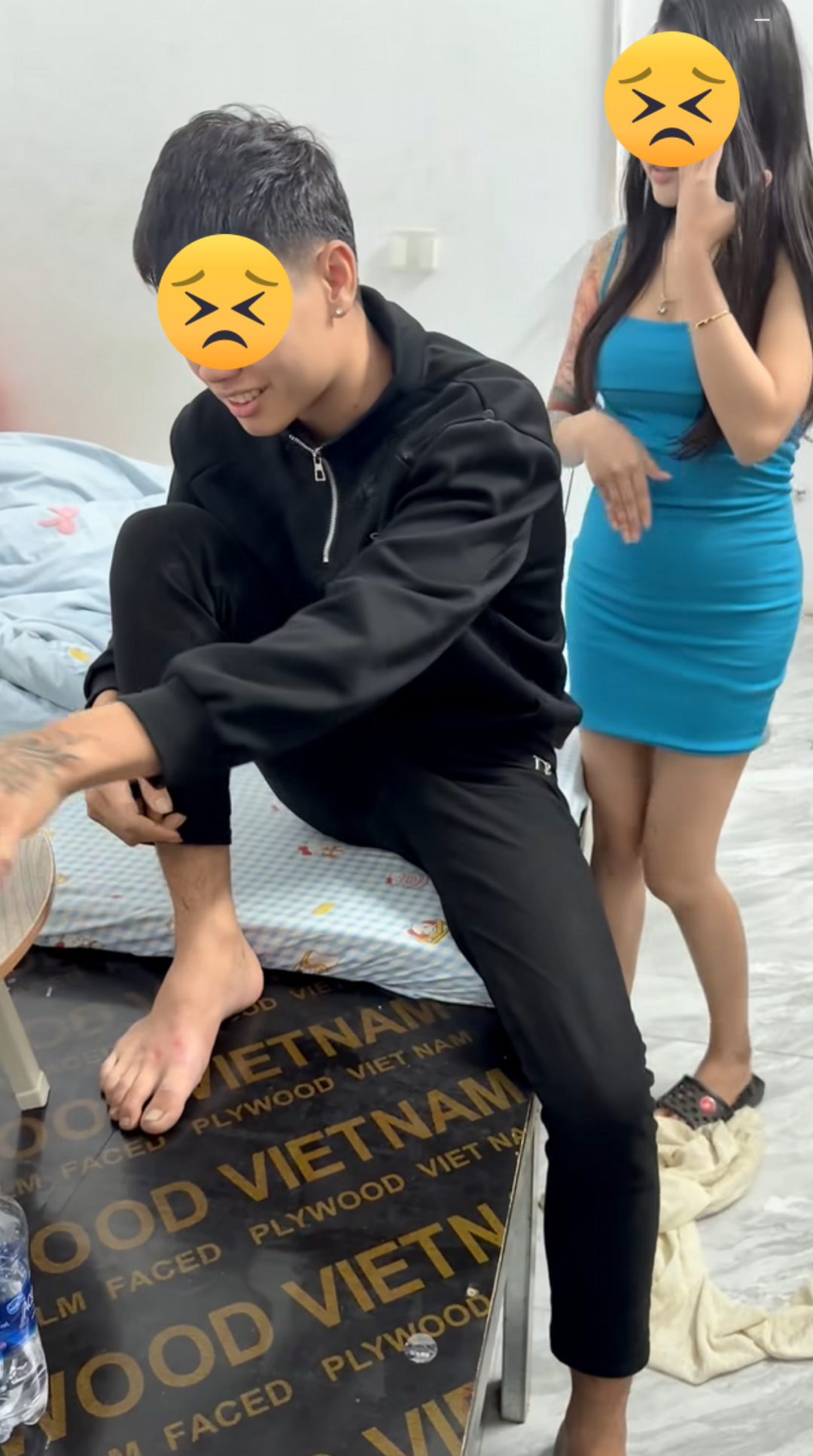 B-ỏ vk ra ngoài ở cùng be3 thì bị vk đ-ột ki’ch nhà chính